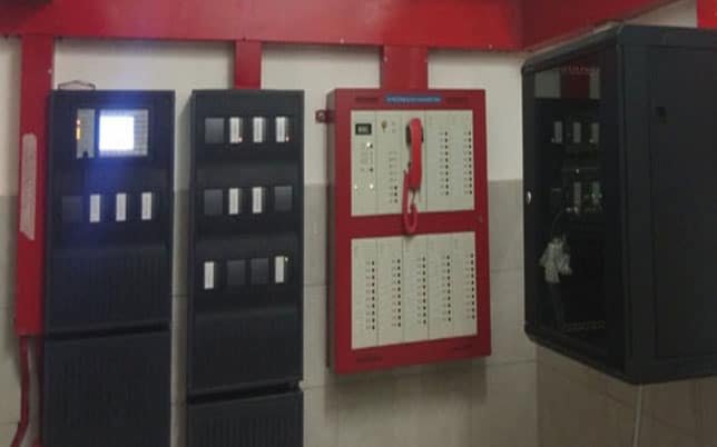 Fire protection system installation
